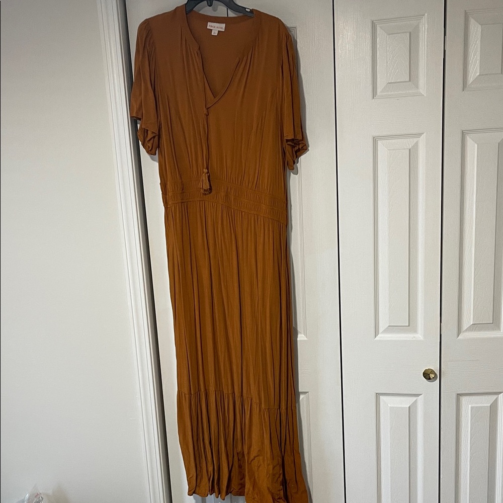 Knox Rose Brown Maxi Dress